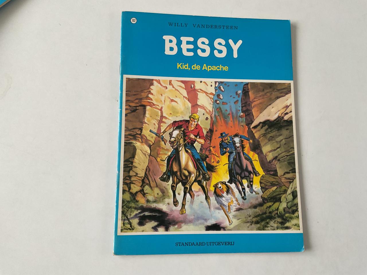 Bessy.  Willy Vandersteen.   102-103-105-106-113-114-120.