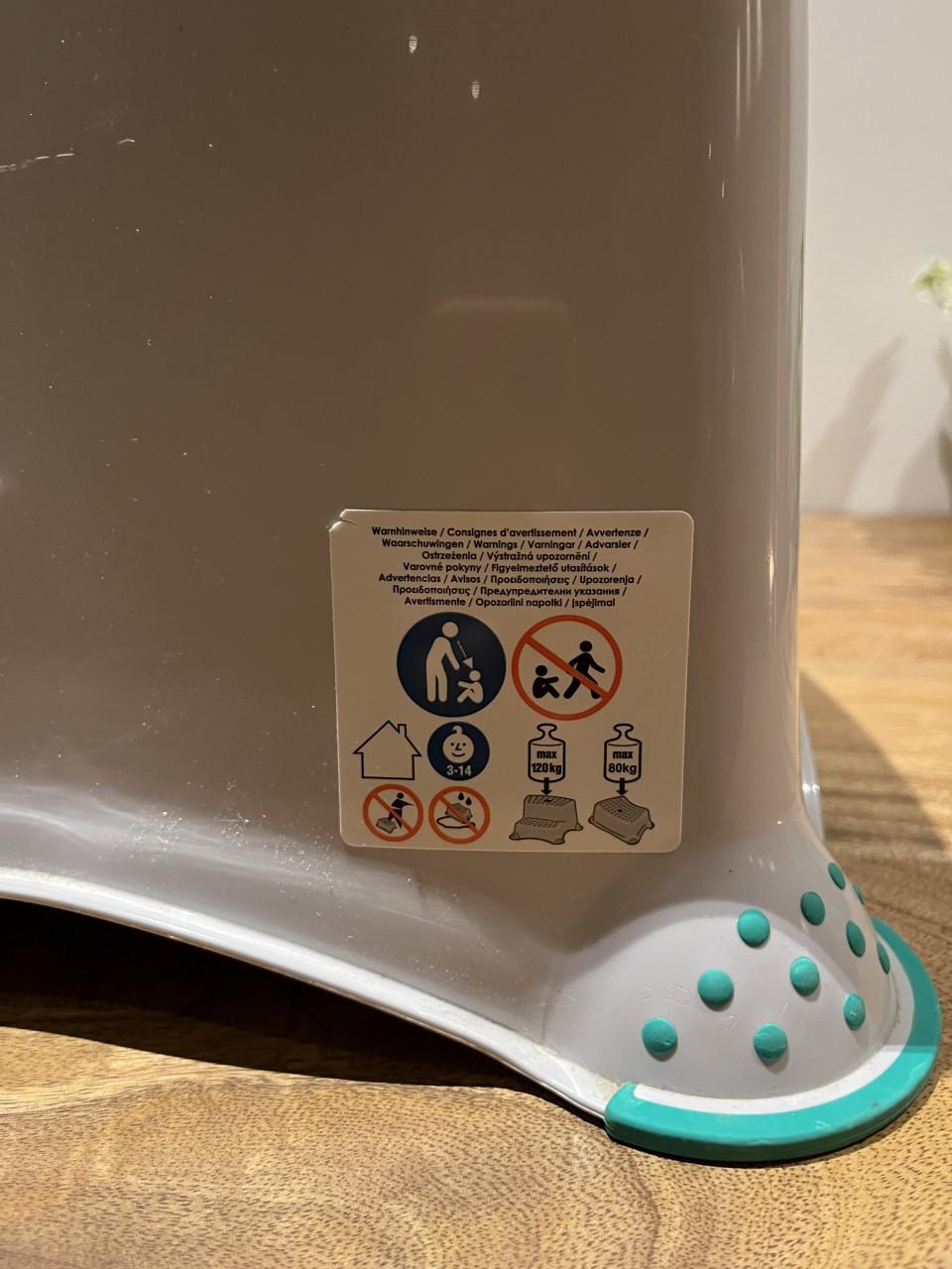 Keeeper Peppa Pig Grijs 2 Treden Opstapje