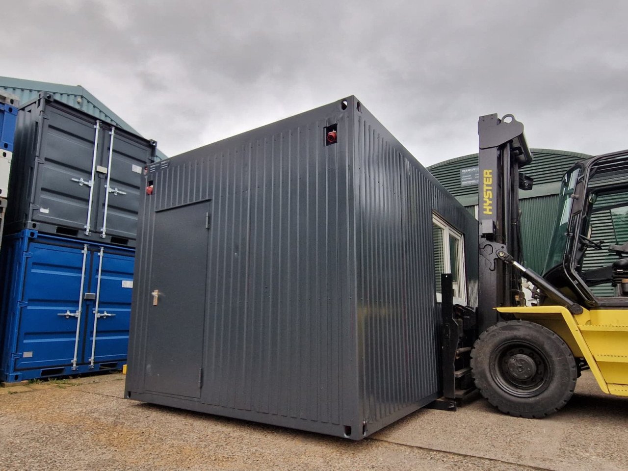 Kantoorunit / bouwkeet / schaftkeet / woonunit 6x3m