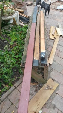 Hard houten balken