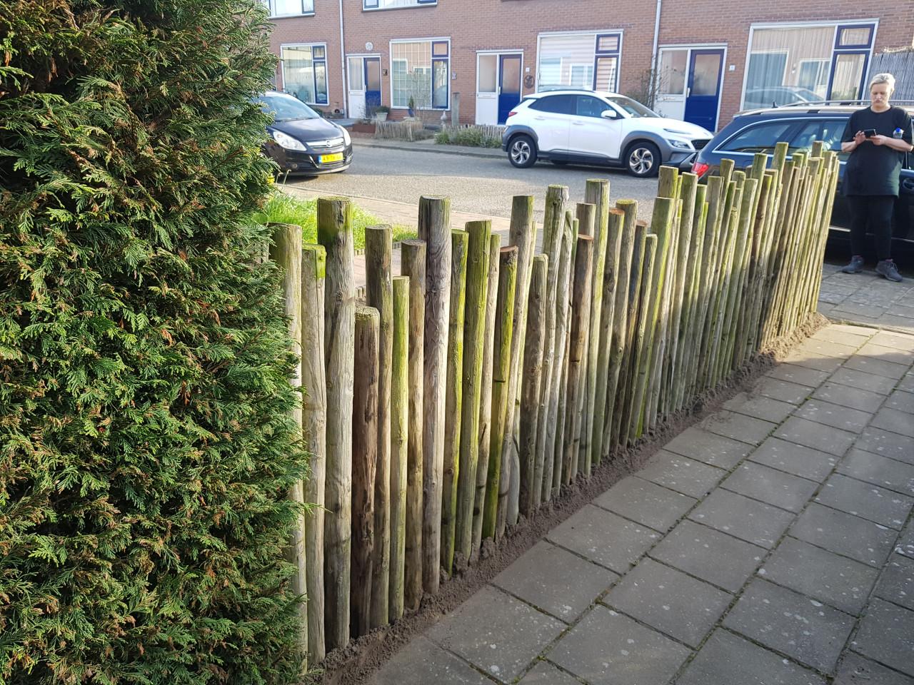 Weidepaaltjes 2,5 mtr lengte GEBRUIKT.
