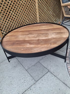 Teakhouten salontafel