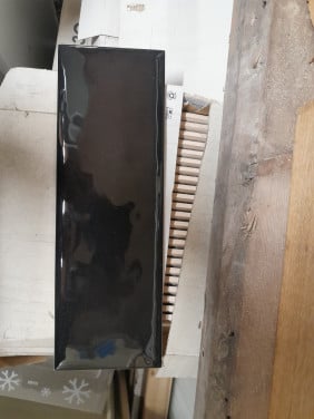 Wand tegels zwart