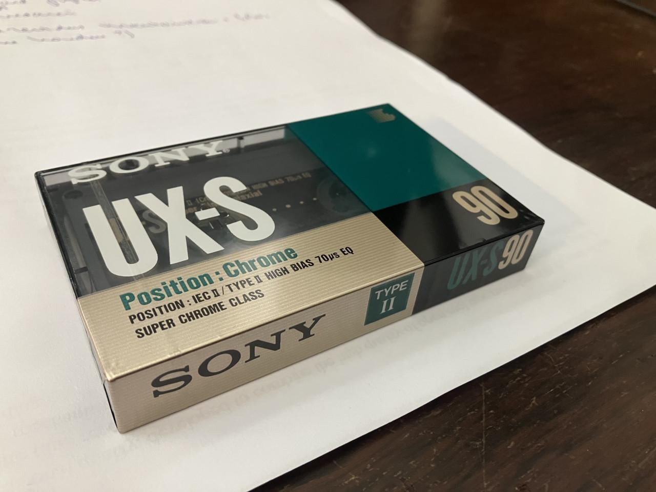 4x muziekcassettes gesealed Sony Metal-XR90 That's MG-X90 e.a.