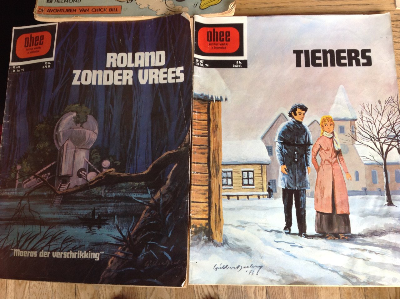 Strips diverse albums