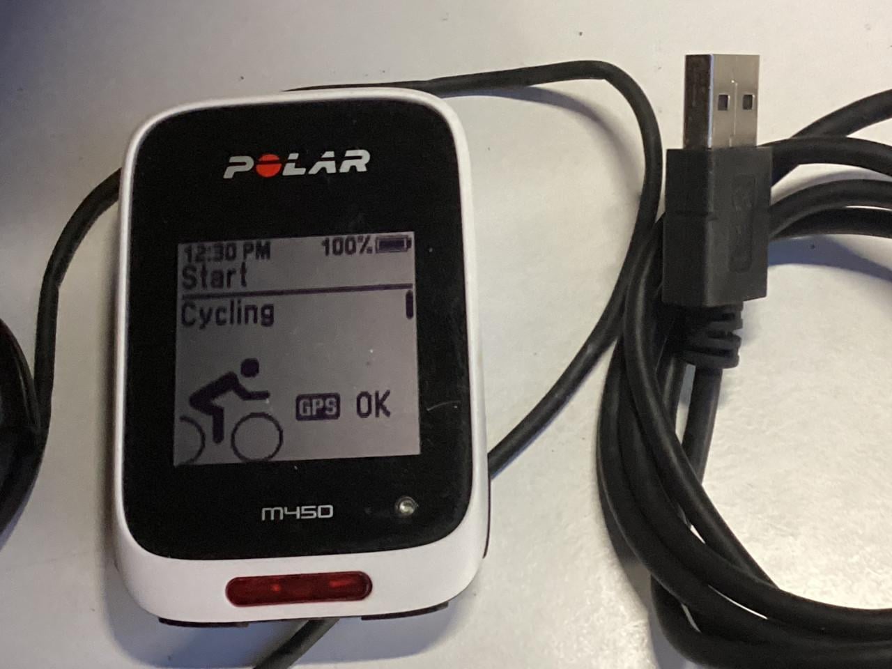 Racefiets/ MTB Polar M450 fietscomputer, nieuwstaat.