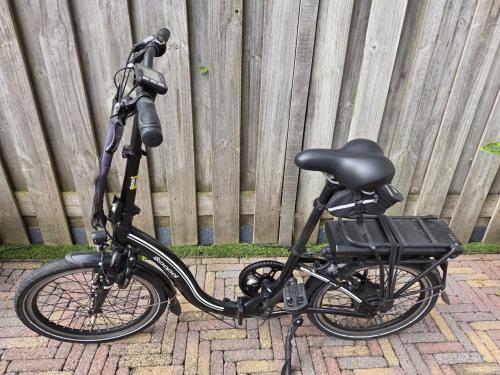 Elektrische vouwfiets met 21 inch wielen