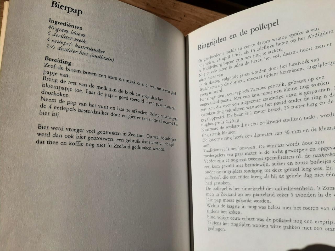 Van mosselsoep en kaneelpap, Zeeuwse streekgerechten en wederwaardigheden