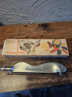 Vintage Schnittfix II Broodsnijder/Kaassnijder RVS