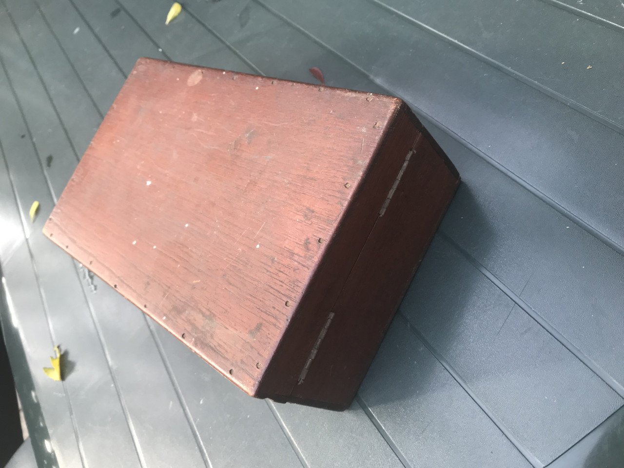 Scheer koffertje,brocante