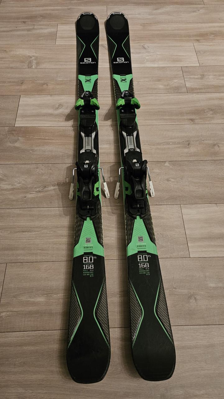 Salomon x-drive 8.0 met Atomic livefit 100