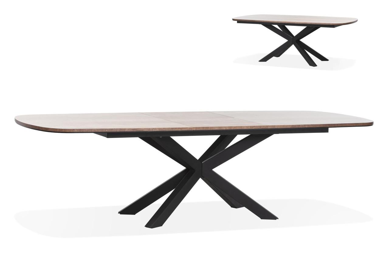 MOOIE RONDE UITSCHUIFTAFEL ONDERHOUDSVRIJ