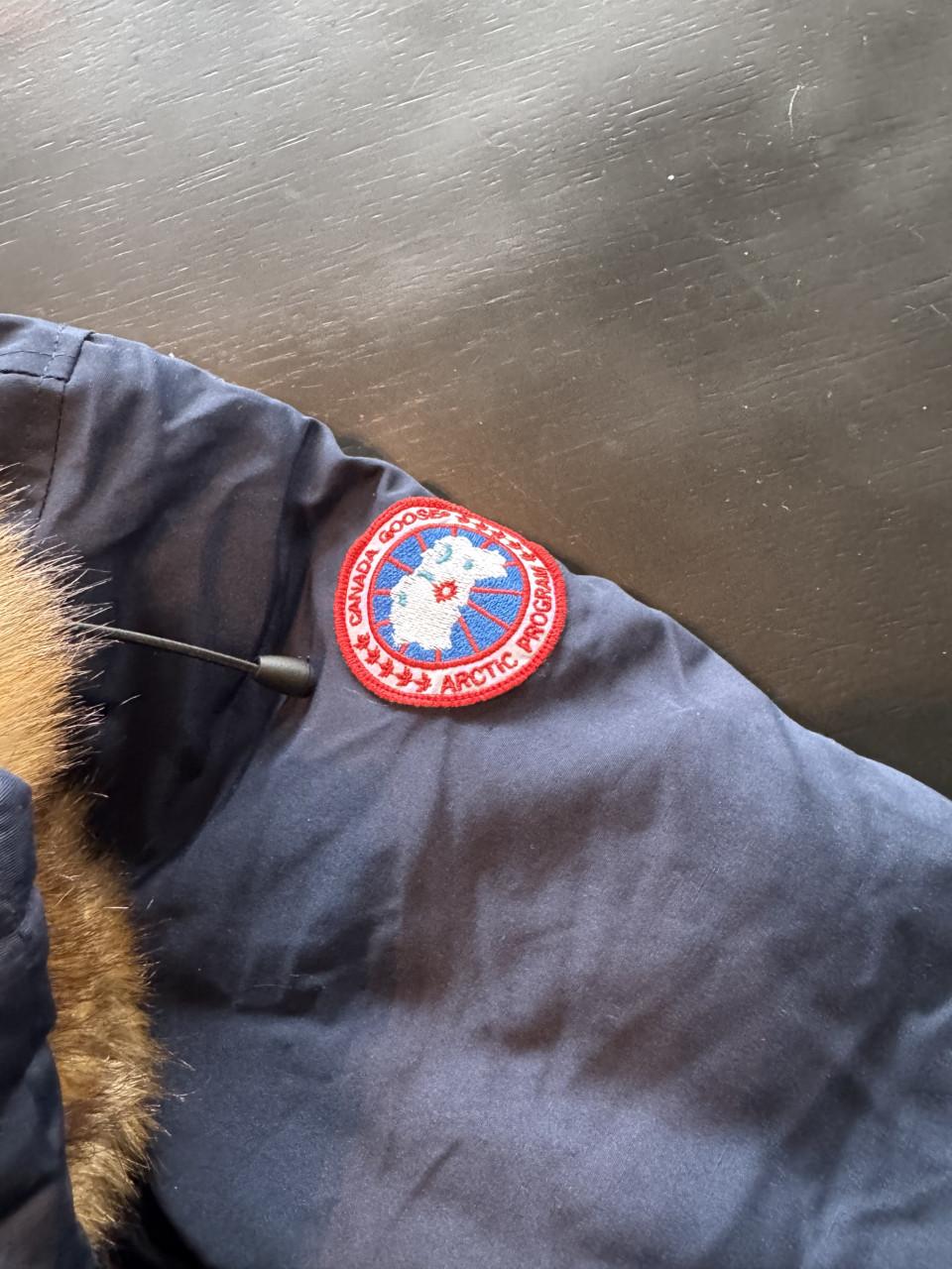 Winterjas jongens maat m Canada goose blauw