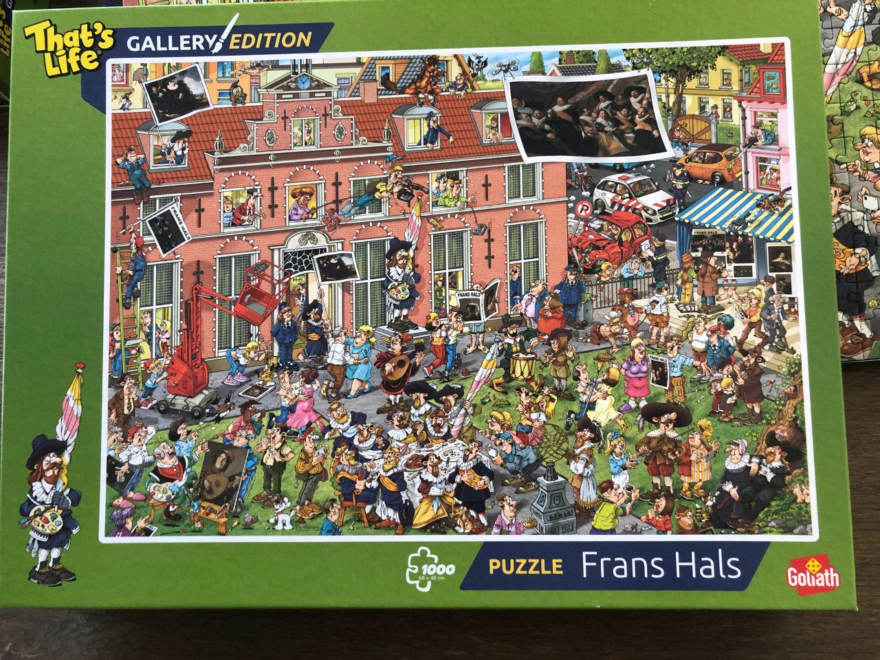 Legpuzzels met een knipoog naar beroemde schilders