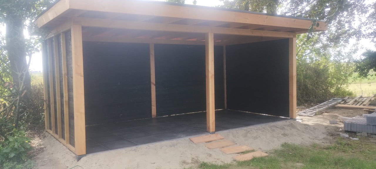 Overkappingen tuinhuizen pergola's