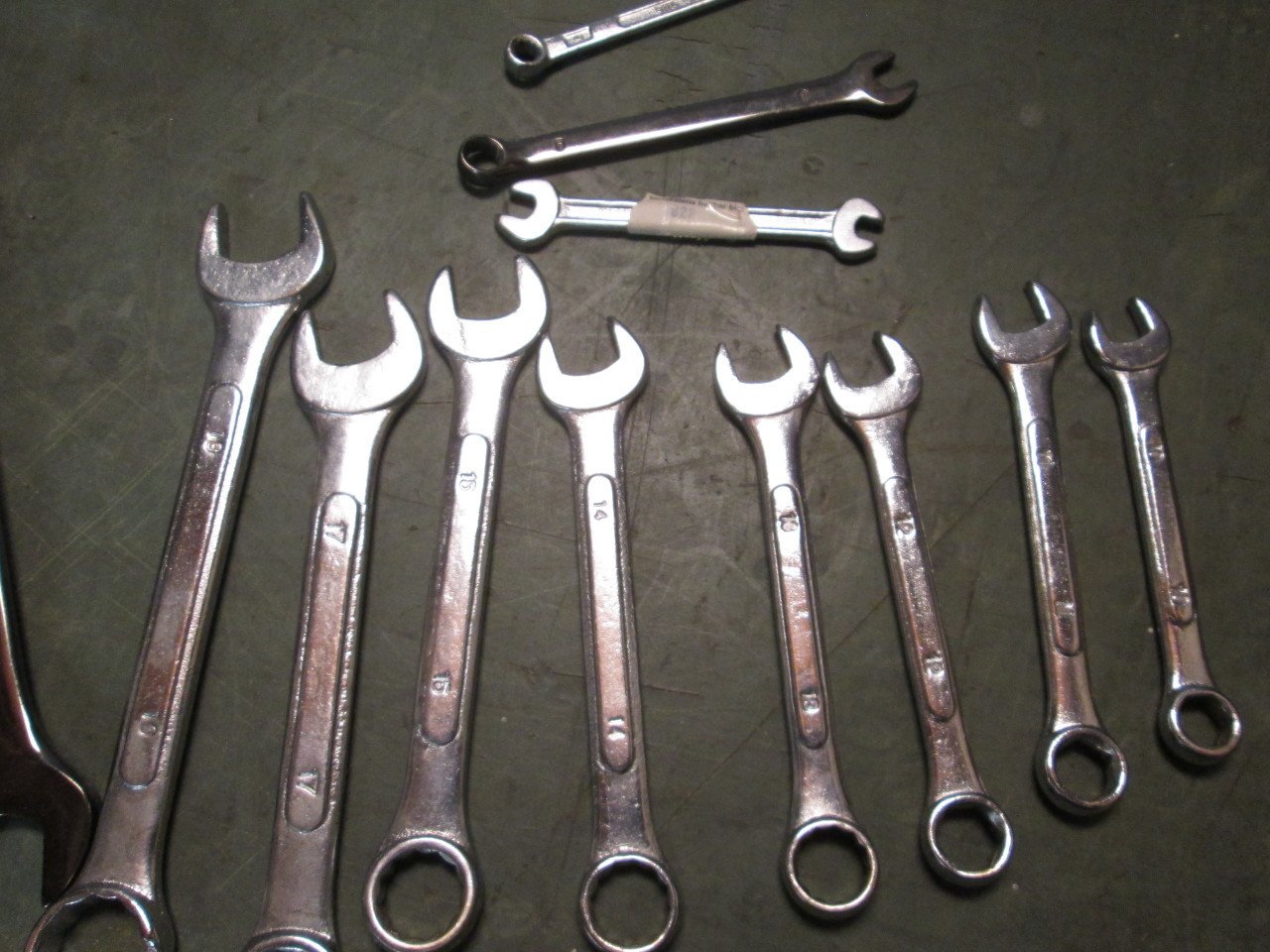 Assortiment steek/ringsleutels