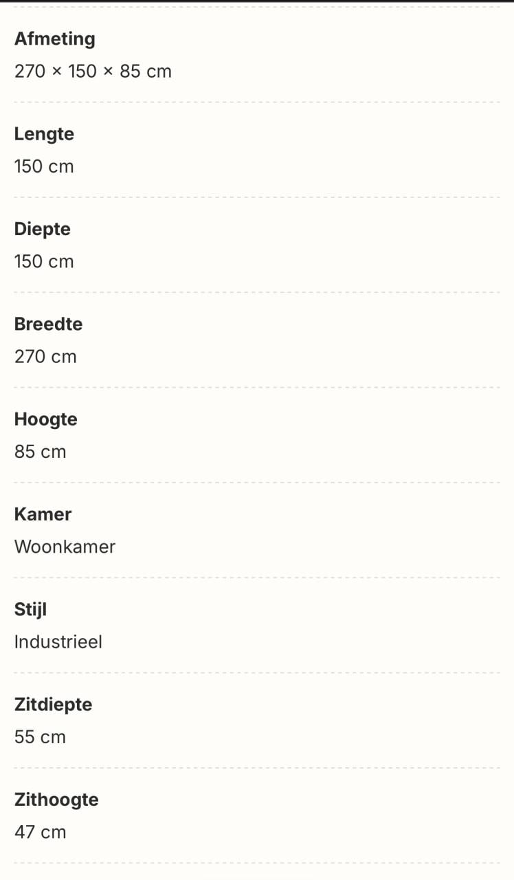 3-zits hoekbank velvet donker grijs