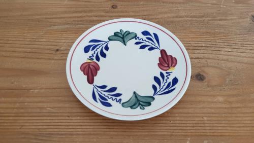 "Boerenbont (Boch Belgium) petit four bordje 11 cm