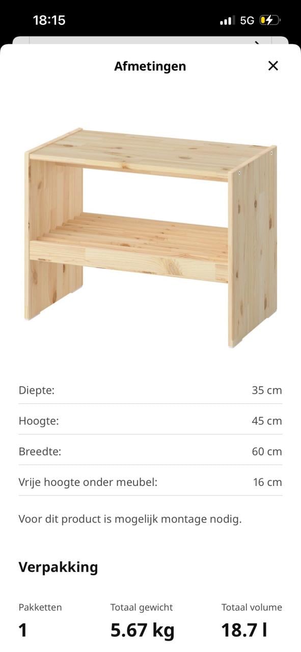Ikea RAGGBERG