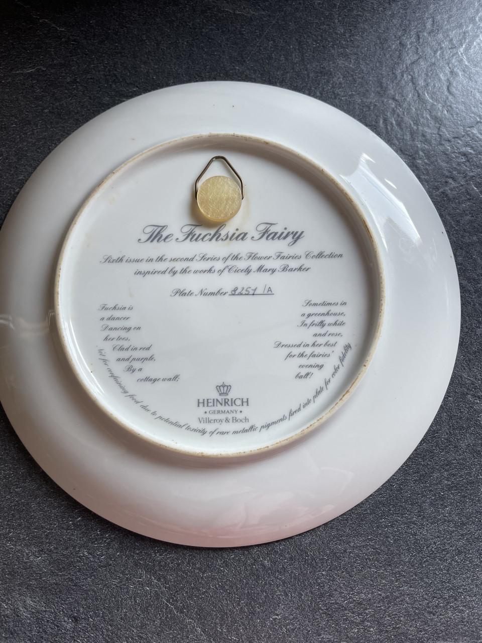 Wandborden 4 stuks flower fairies collection