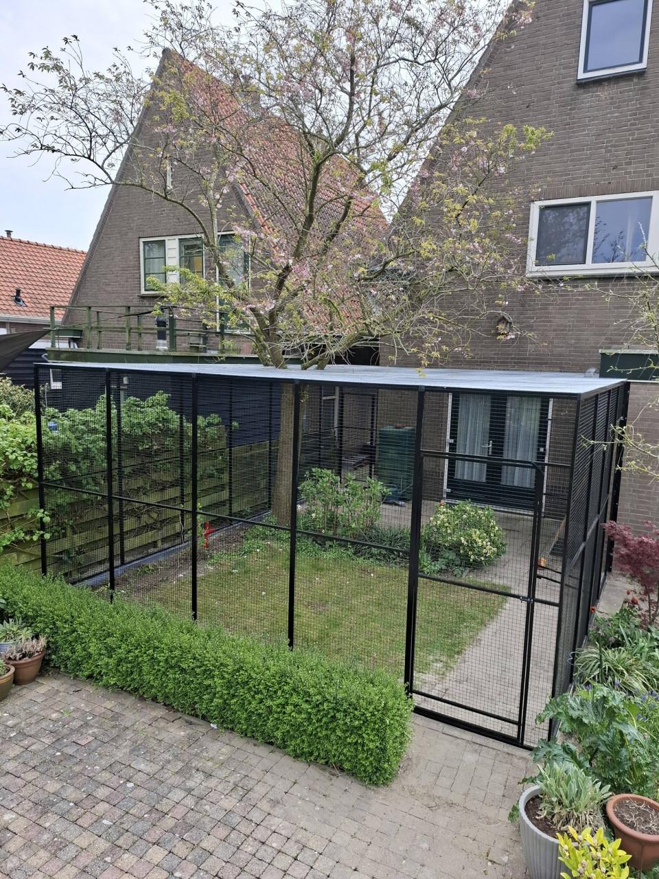 Aluminium kattenrennen/verblijven..........