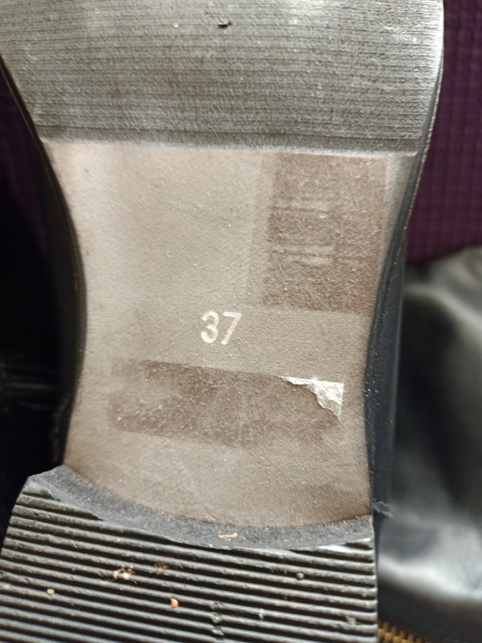 Zwarte hoge dames laarzen