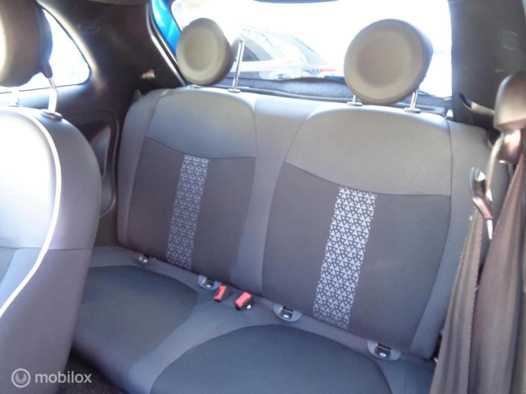 Fiat 500 1.2 sport/groot navi/ecc airco/lm velgen/dig dash/zwarte hemel stu