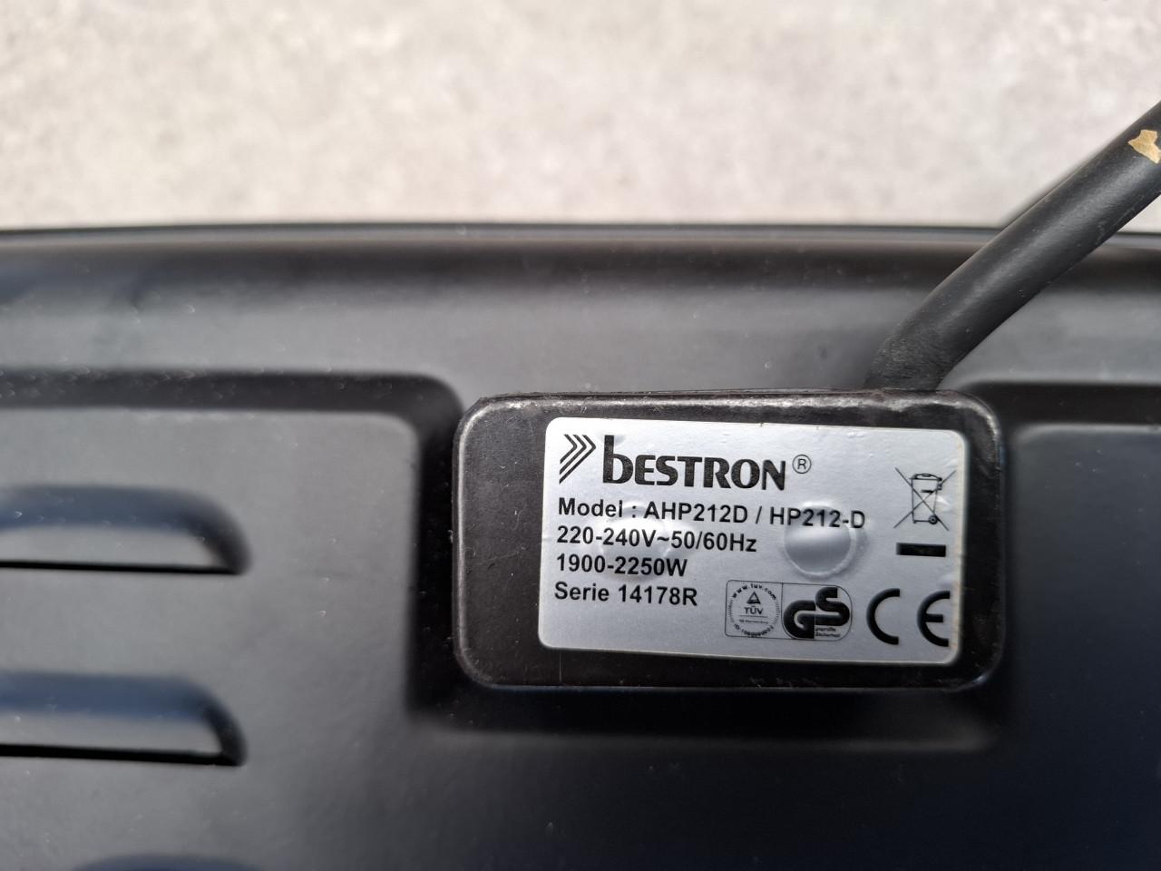 Dubbele kookplaat van Bestron