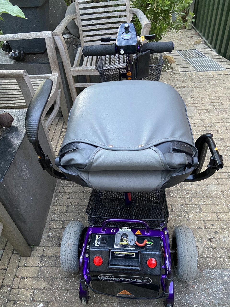 Opvouwbare/ demontabele scootmobiel