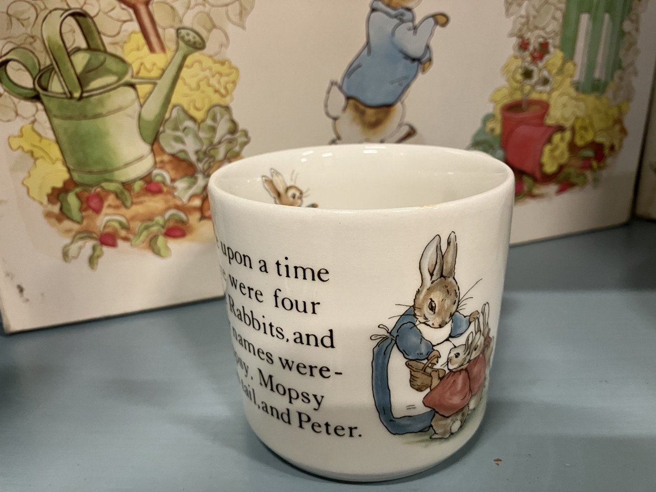 Wedgwood Peter Rabbit Nursery set + bijpassend Schaaltje