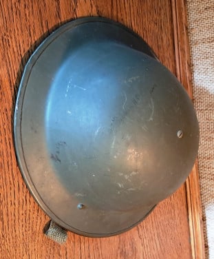 Militair Engelse legerhelm 1