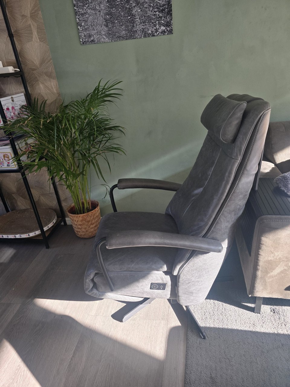 Prachtige hele luxe relax sta op fauteuil