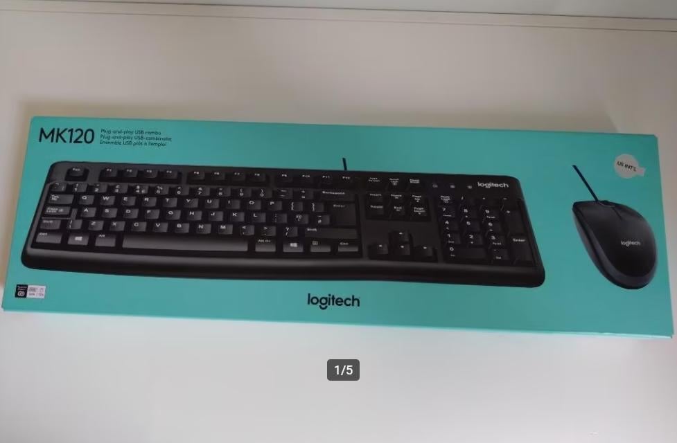 Logitech MK120 Toetsenbord - nieuw in doos