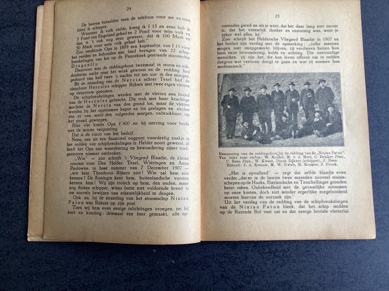 Dorus Rijkers. (Boek) 1928.