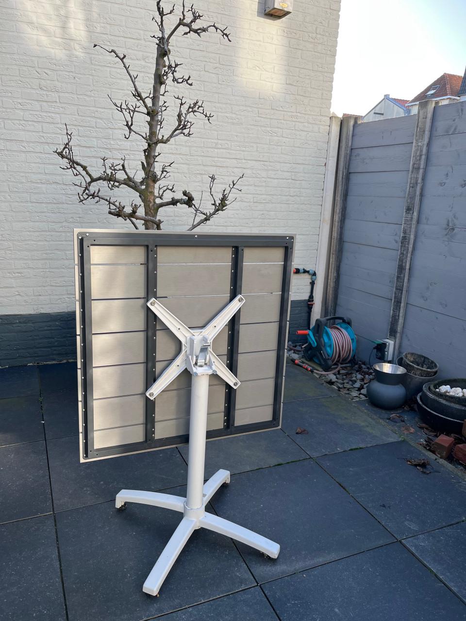 Bellagio terras/balkon klaptafel 4 zitplaatsen