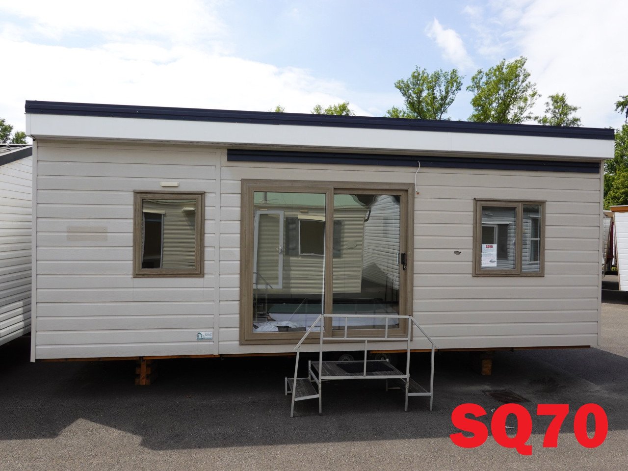 Diverse chalets met middenkamer, ook in partij leverbaar, 1, 2 of 3 slk