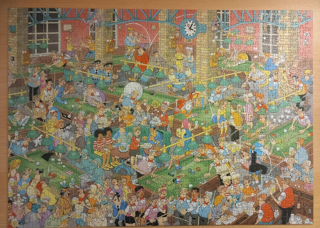 Jan van Haasteren Krijt op tijd!