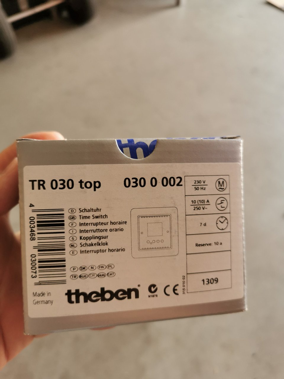 Theben tijdschakelaar