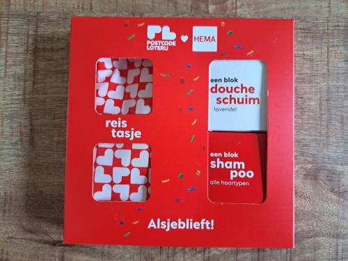 Doucheblok lavendel en shampoo blok alle haartype van de Hema/postcodeloter