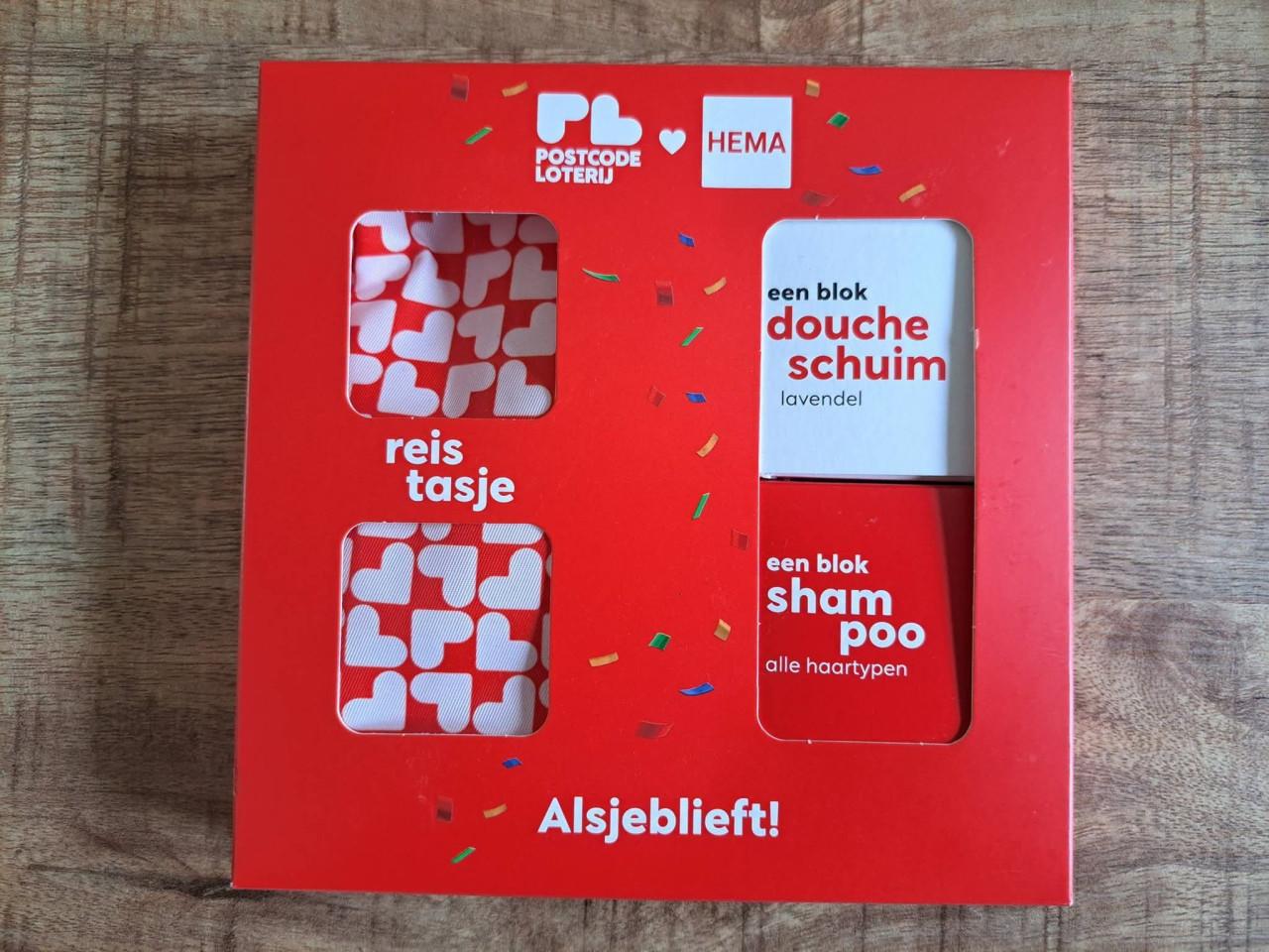 Doucheblok lavendel en shampoo blok alle haartype van de Hema/postcodeloter