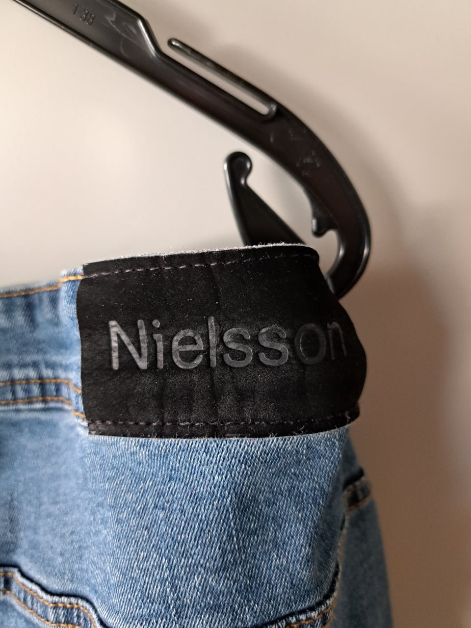Nielsson blauwe jeansbroek. (aanbieding 1!