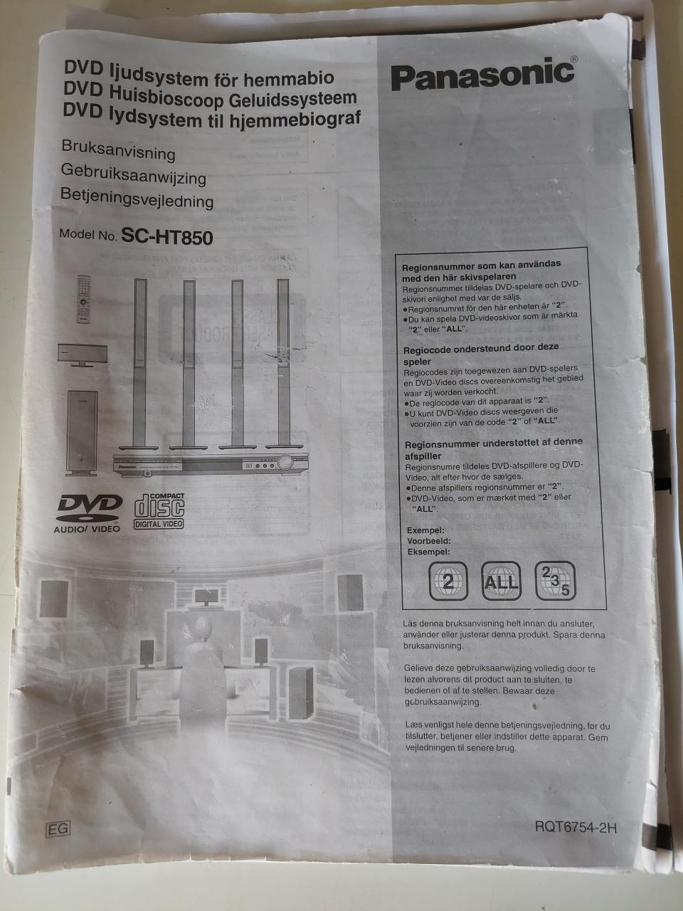 Te koop Home cinema set