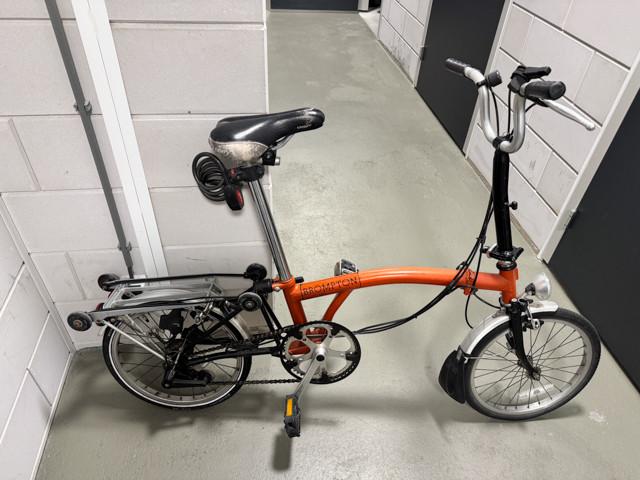 2 Brompton vouwfietsen