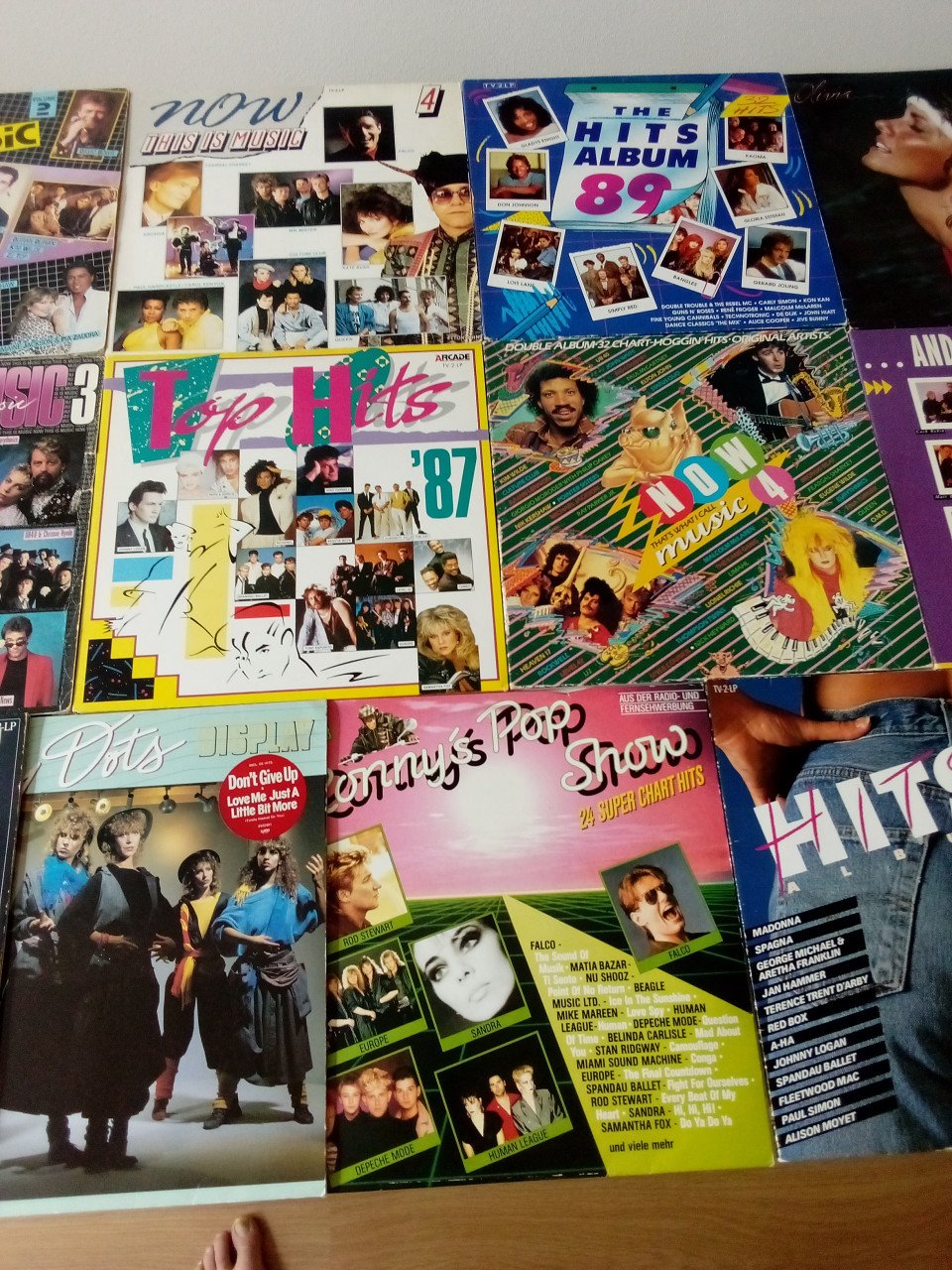 25x jaren 80 lp's vinyl