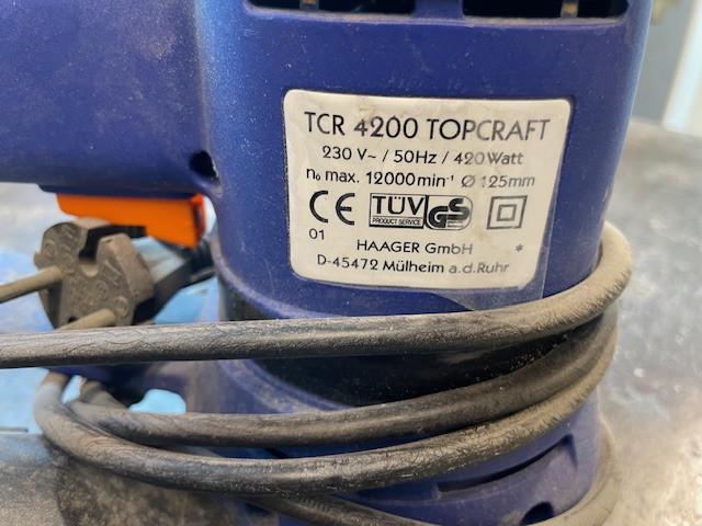 Topcraft excentrische schuurmachine