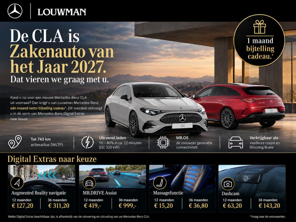 Mercedes-Benz Cla 250+ business solution amg 85.5 kwh | premium plus pakket