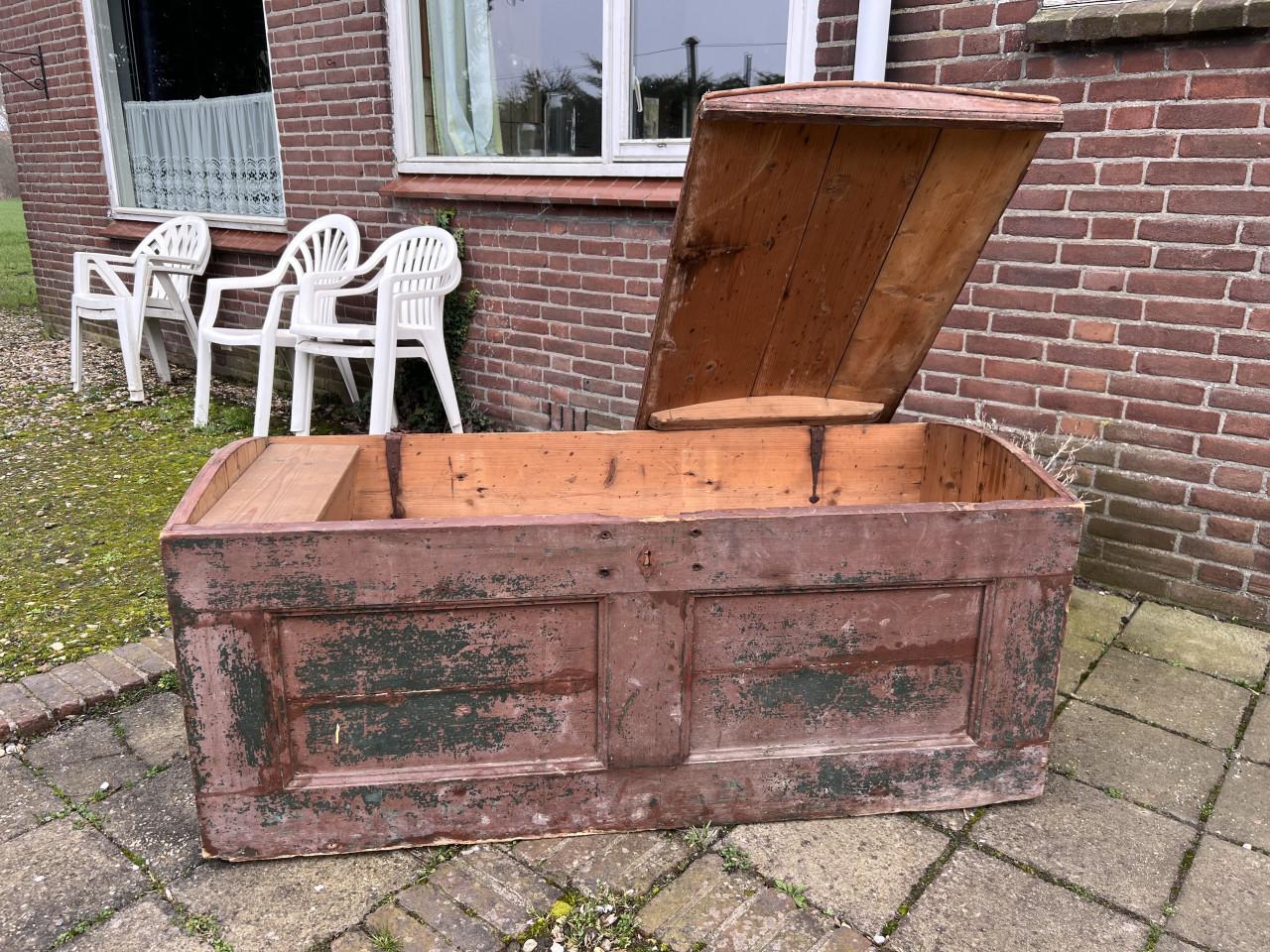 Vintage dekenkist! opknapper