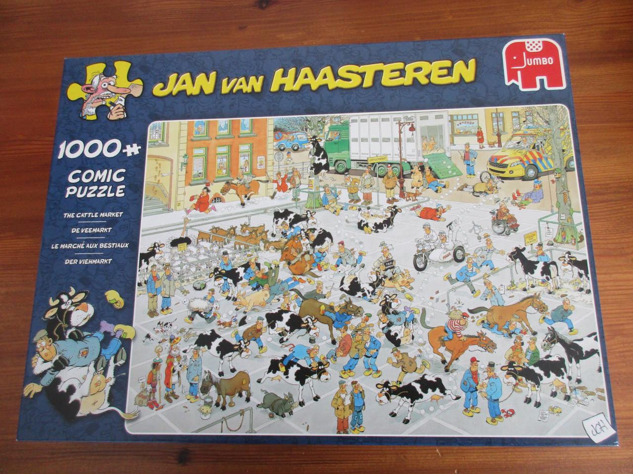 2 puzzels Jan van Haasteren 1000 stukjes