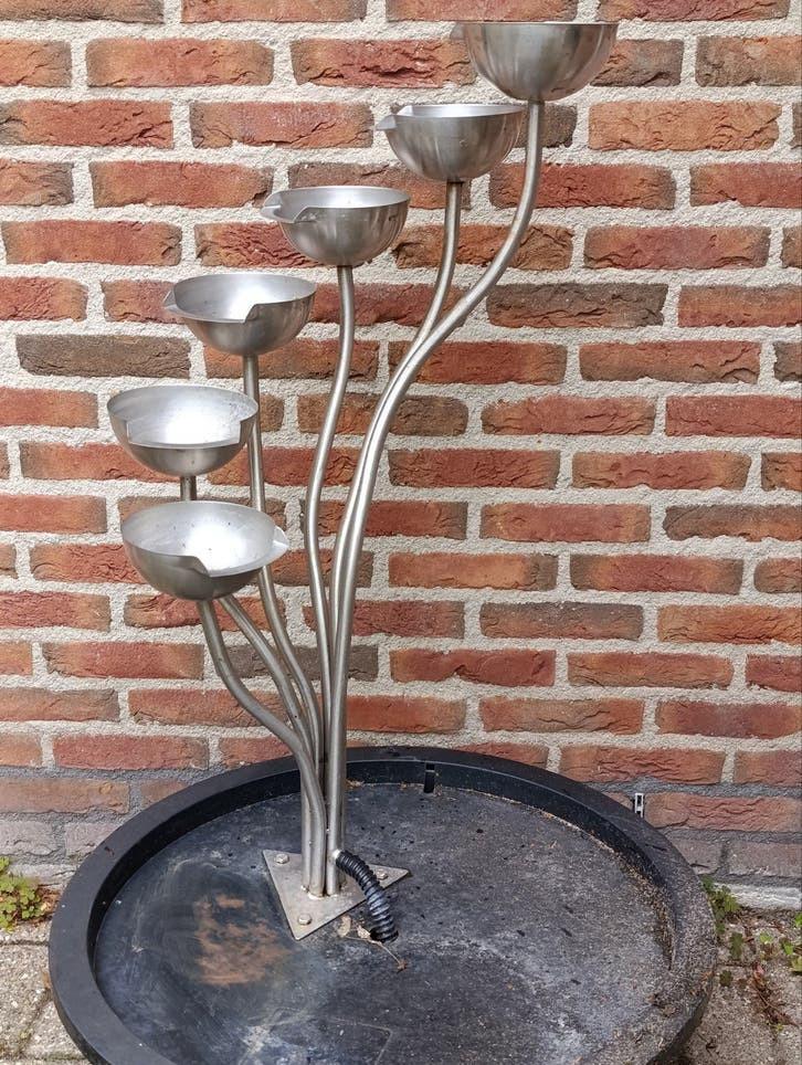 Waterornament - cascadefontein - kelkfontein met 6 schalen