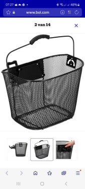 Fietsmand - Kliksysteem